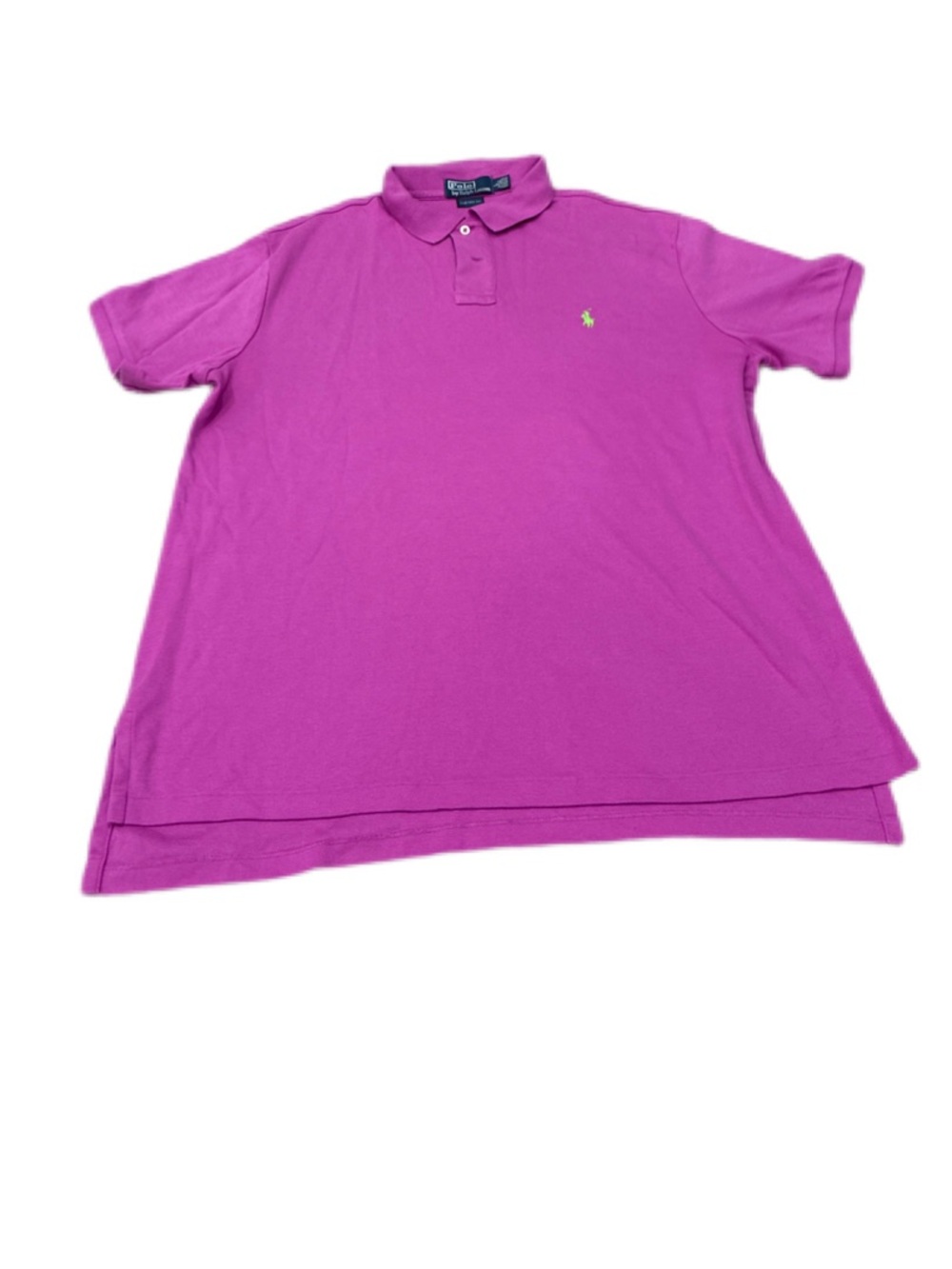 Ralph Lauren Men’s Polo in Bright Magenta with Logo